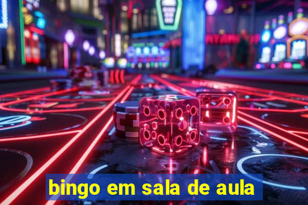 bingo em sala de aula